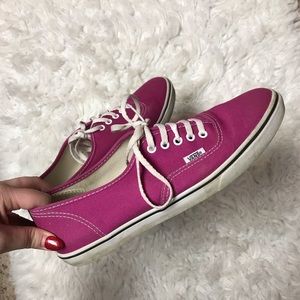 Women’s Pink Vans